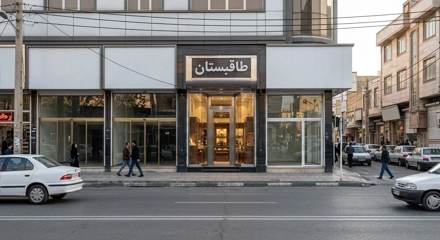 مغازه ۴۰ متری بر بلوار طاقبستان
