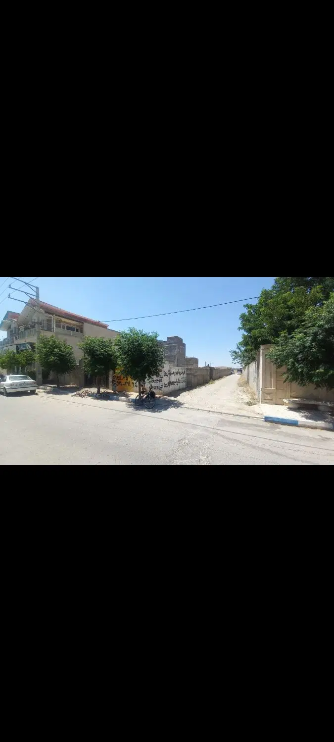 چهاردیواری دو نبش