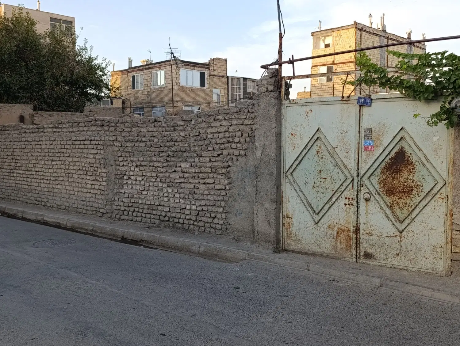 فروش فوری زمین خانه کلنگی با امتیاز در بلوار توس