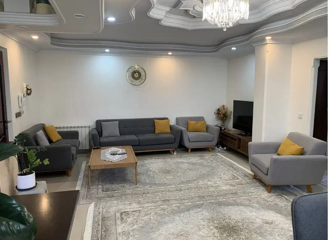 ۸۰متر دو خواب کارون بهنود تک واحد خوش نقشه