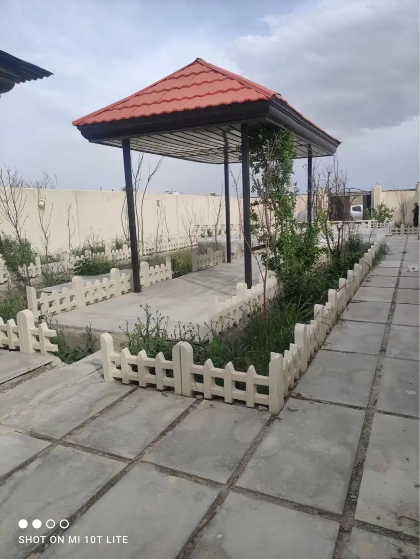 باغچه ۵۰۰ متری بنا دار