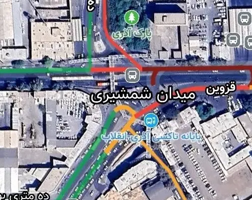 ۶۵۰۰ متر بر خیابان قزوین مناسب پاساژ و اداری تجاری