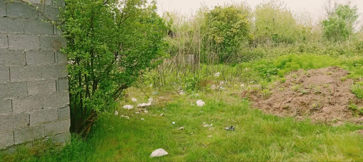 ۴۶۲ متر زمین دور دیوار کاربری باغی