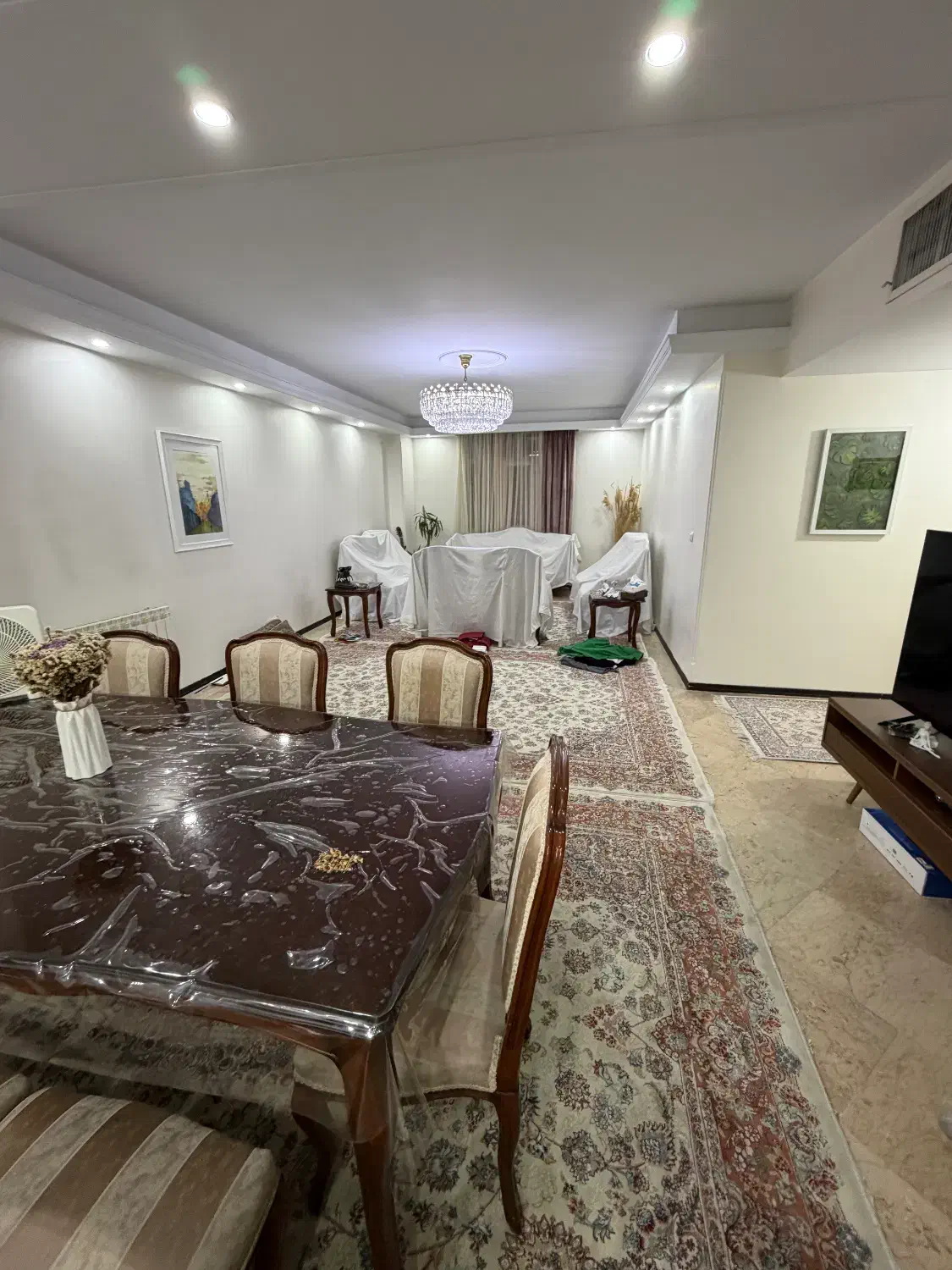 ۱۲۵ متر ۳ خواب تک واحدی فول  بهترین  جای شکوفه