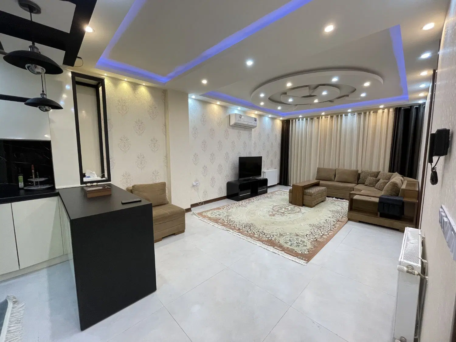 آپارتمان دو خواب _پشت باغ جنت_یقطین شمالی _