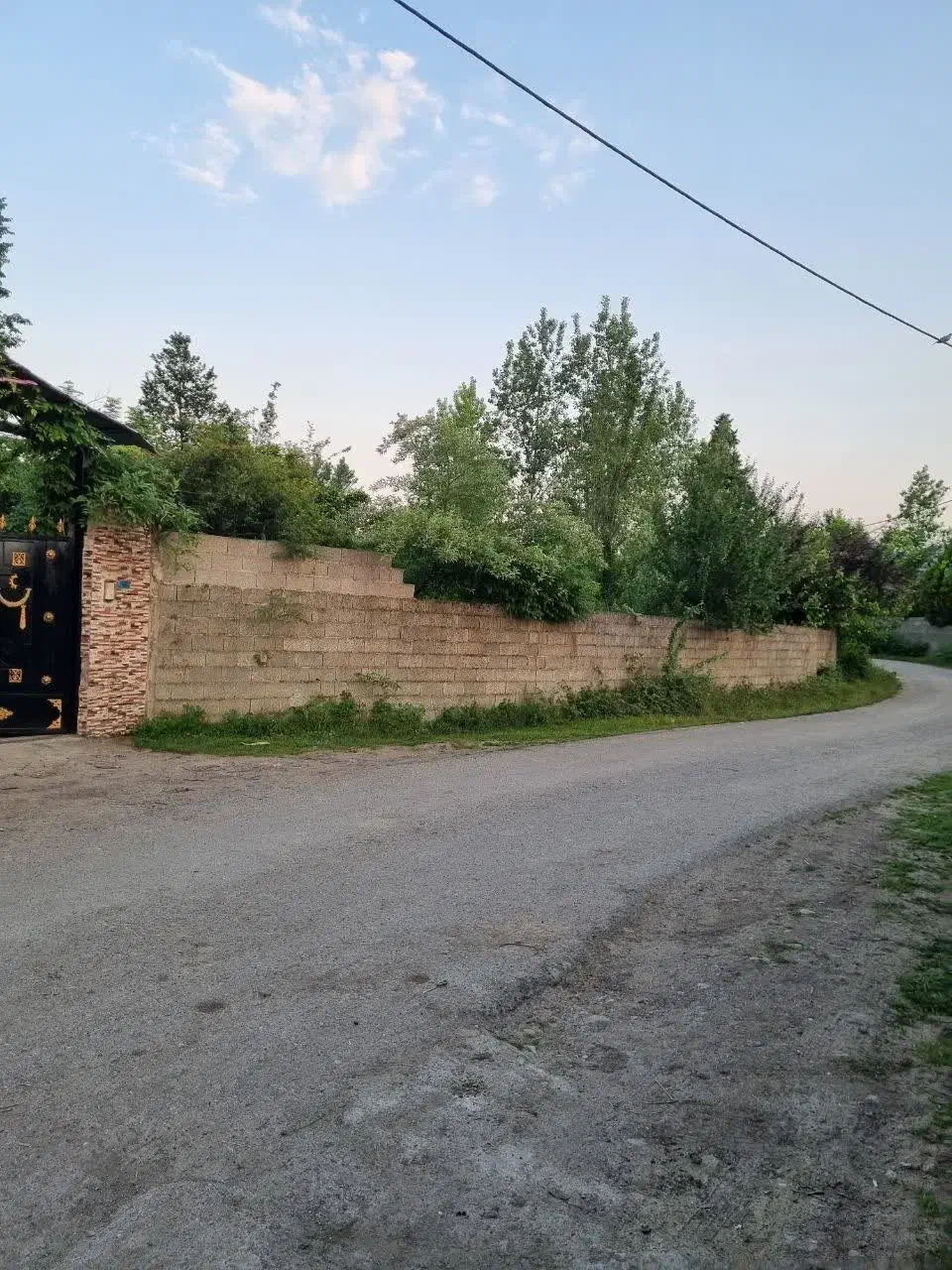 زمین ۶۰۰ متر مجوز مسکونی سند دار فومن