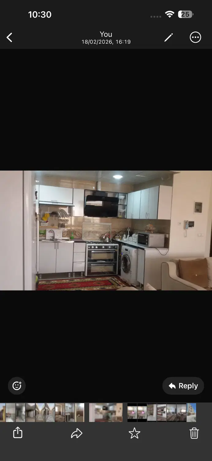 رهن کامل اپارتمان دو خوابه بهره باغ