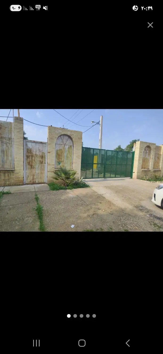 فروش زمین باغ ویلای۱۲۵۰متری در شهرک ویلا باغ