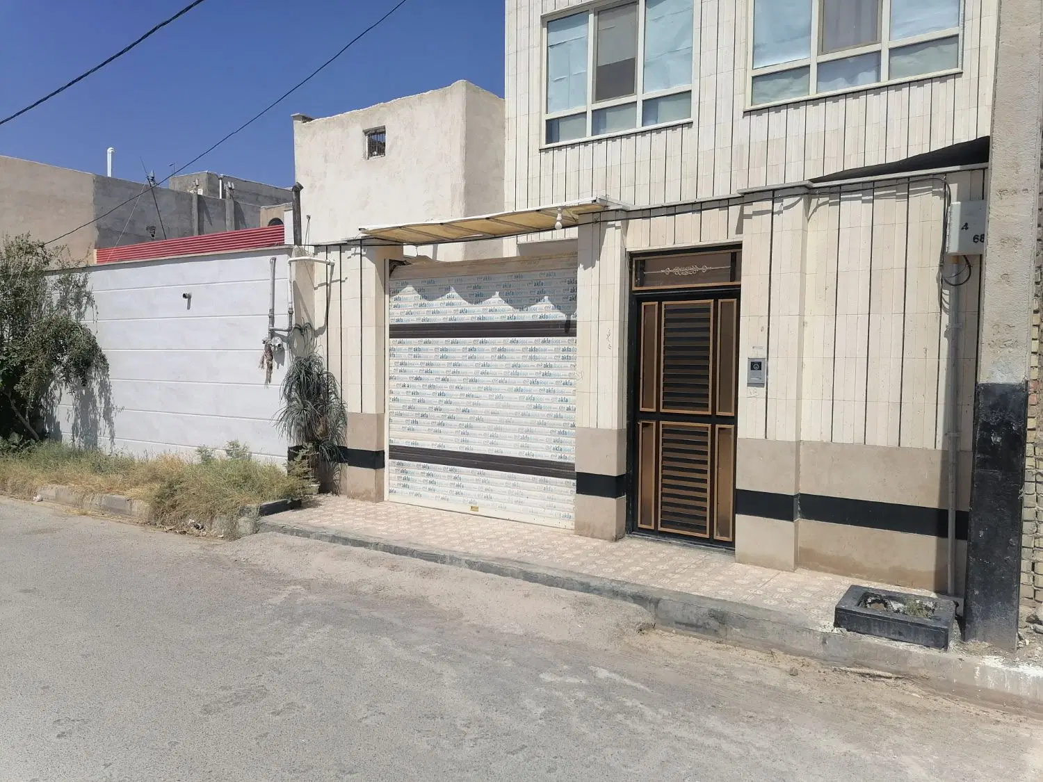زمین قنوات بهر خیابان شهریار دونبش