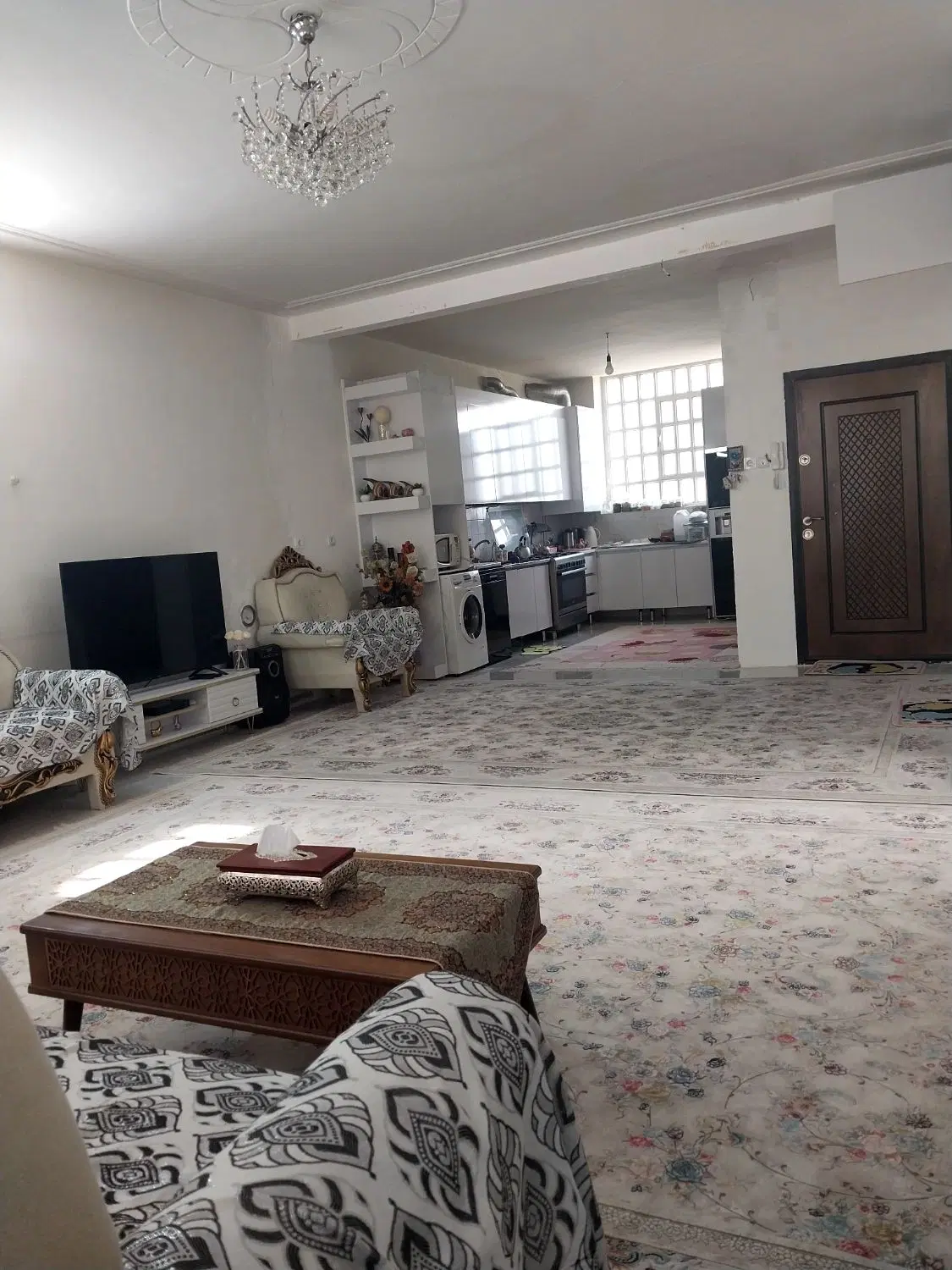 اپارتمان یه خوابه ۱۰۰ متری نور گیر دلباز