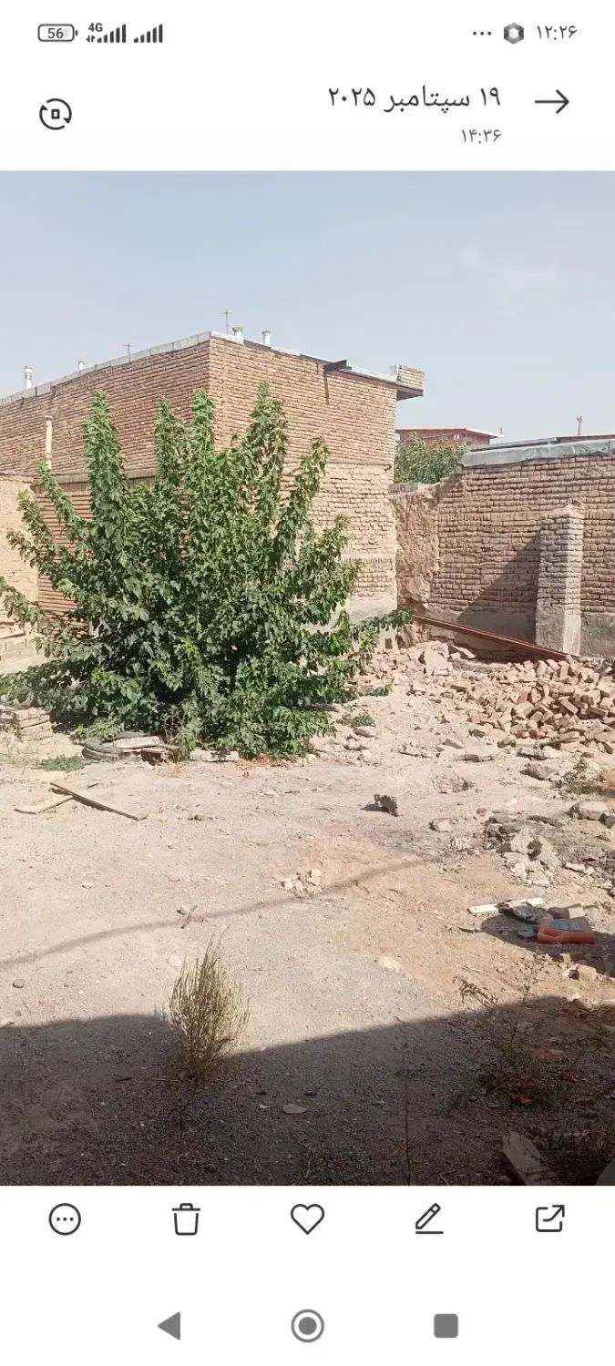 فروش حیاط کلنگی