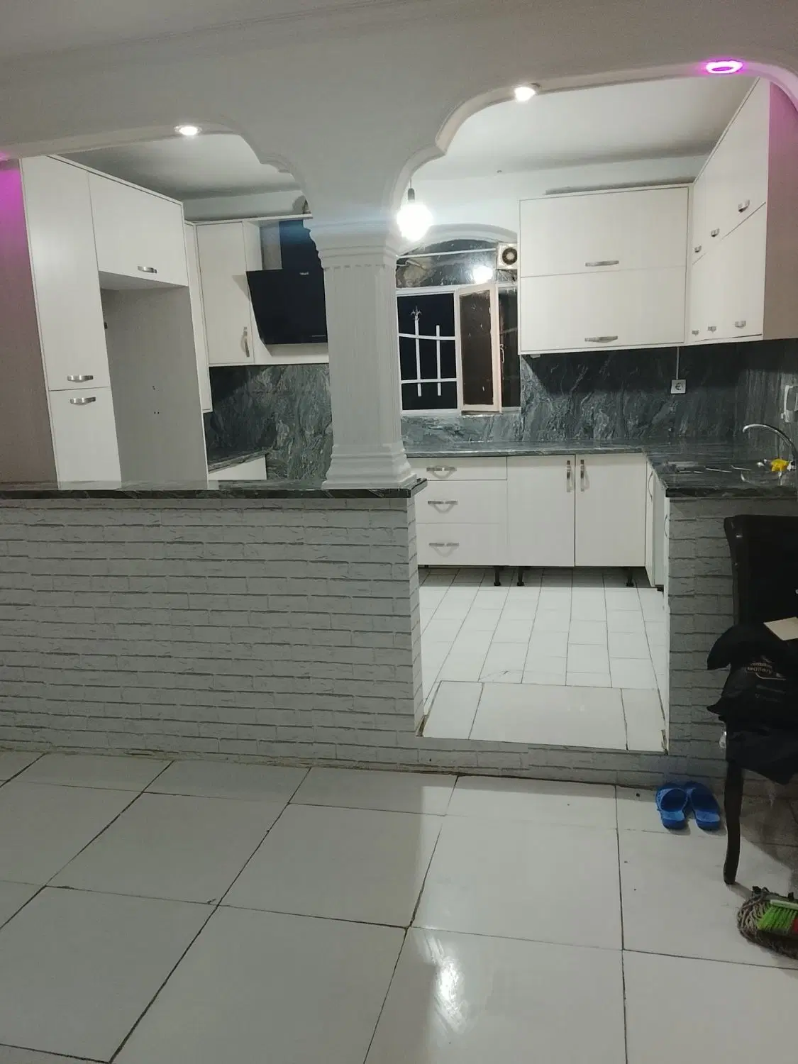 واحد همکف 65 متری بازسازی شده