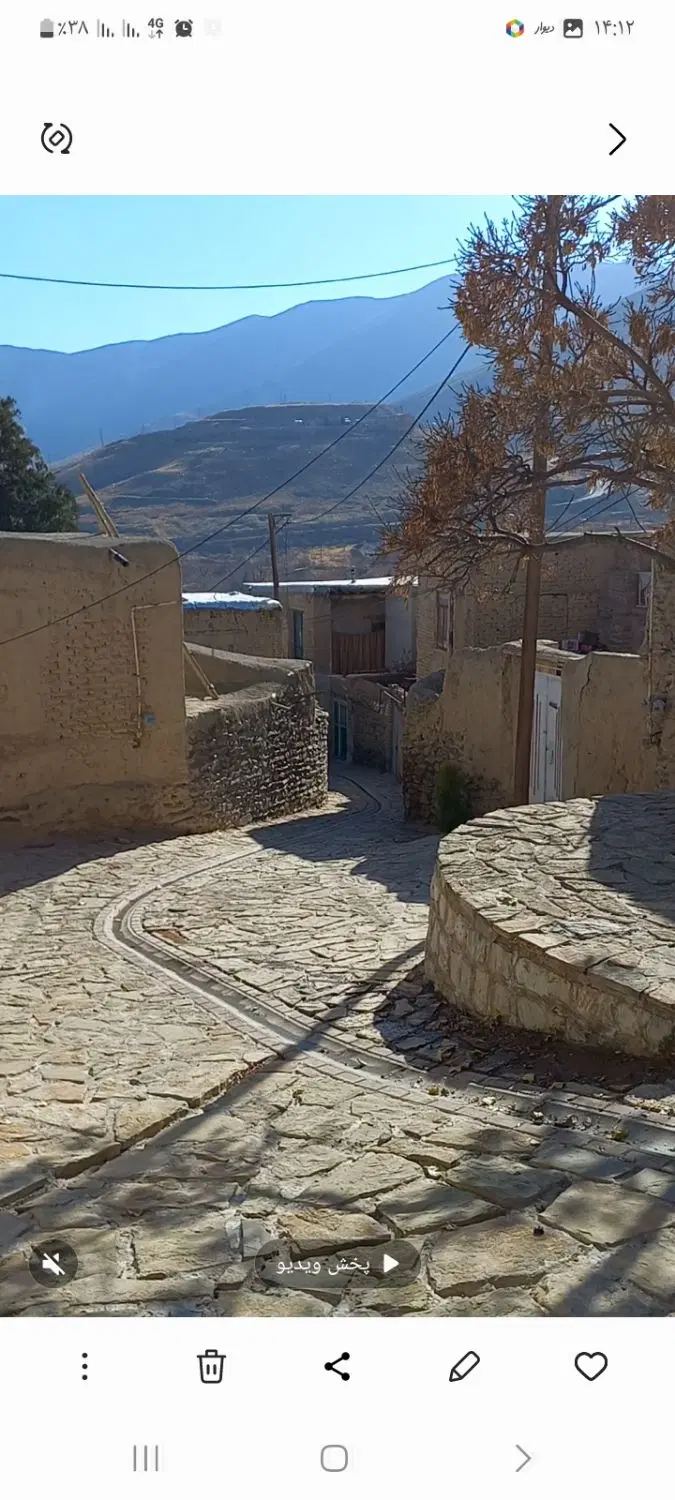 فروشی خانه ۲۲۰ متر روستایی با کنتور آب و برق و گاز