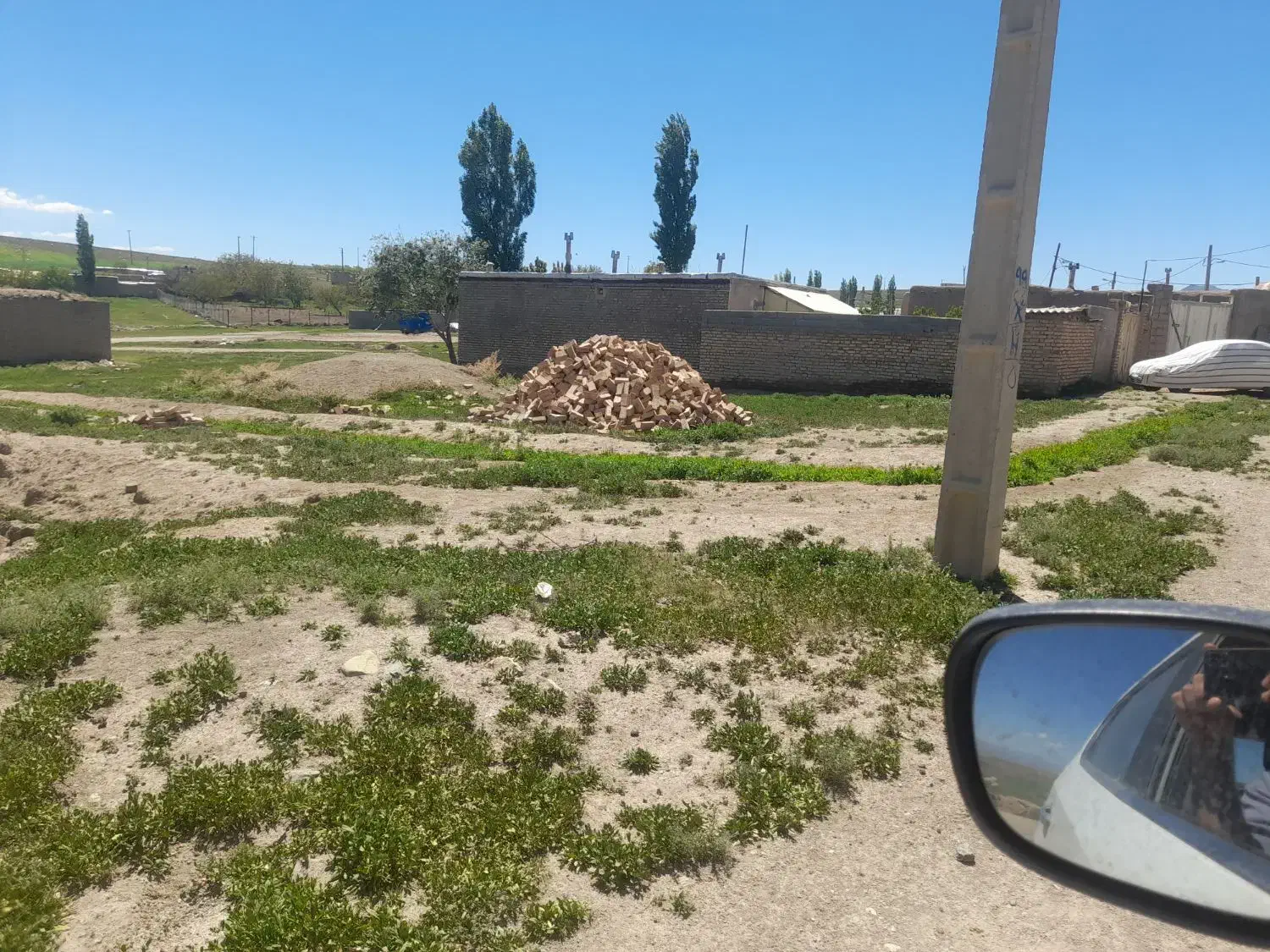 زمین مسکونی داخل روستای محسن آباد