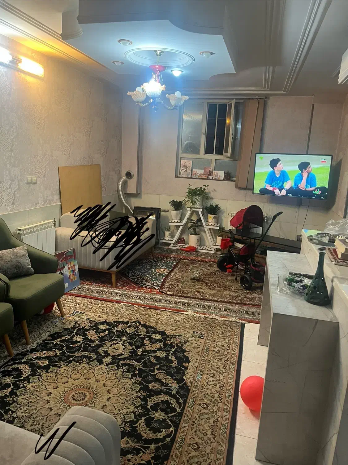 منزل دو خوابه در عادل آباد لوکشین عالی
