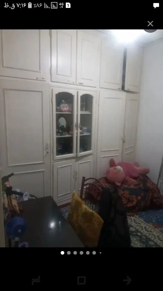 آپارتمان ۵۰ متری طبقه همکف توس 53 فتحی ۳۸