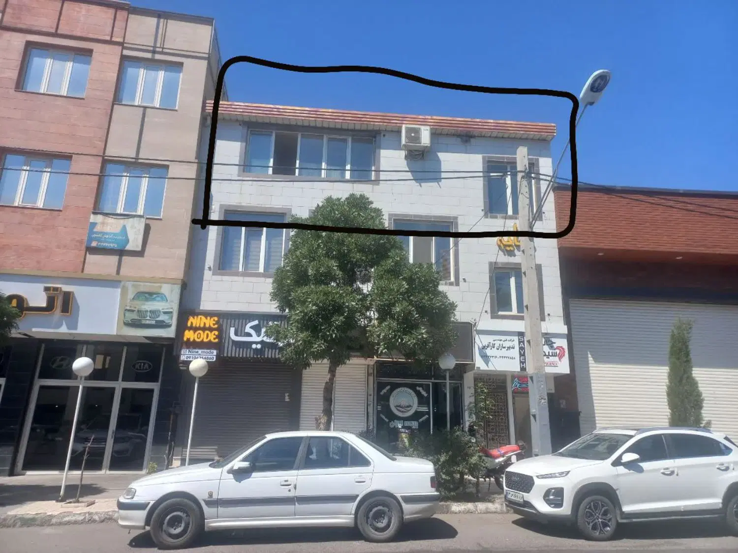 فروش یک واحدآپارتمان دوخوابه واقع درجاوید