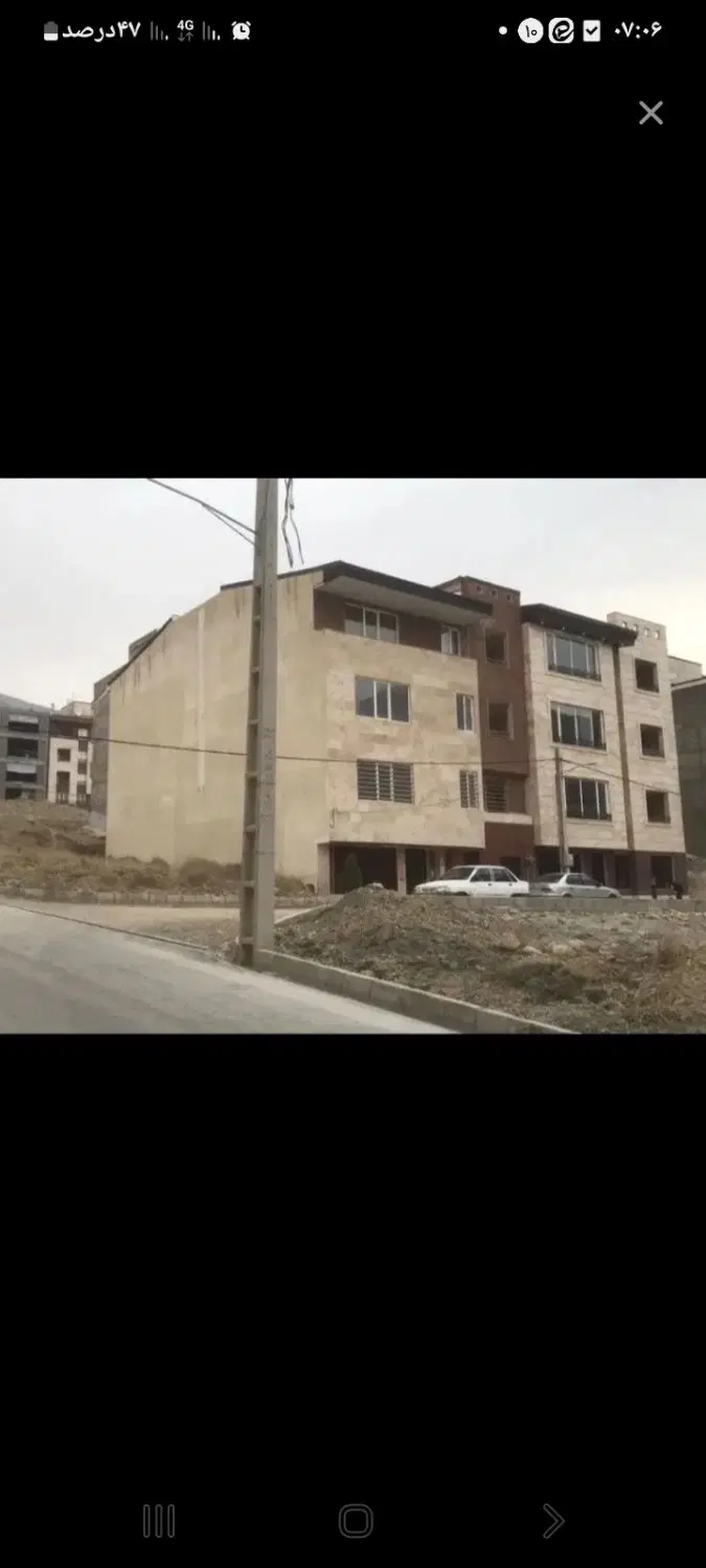 ۱۲۰ متری دو طبقه بغل دار