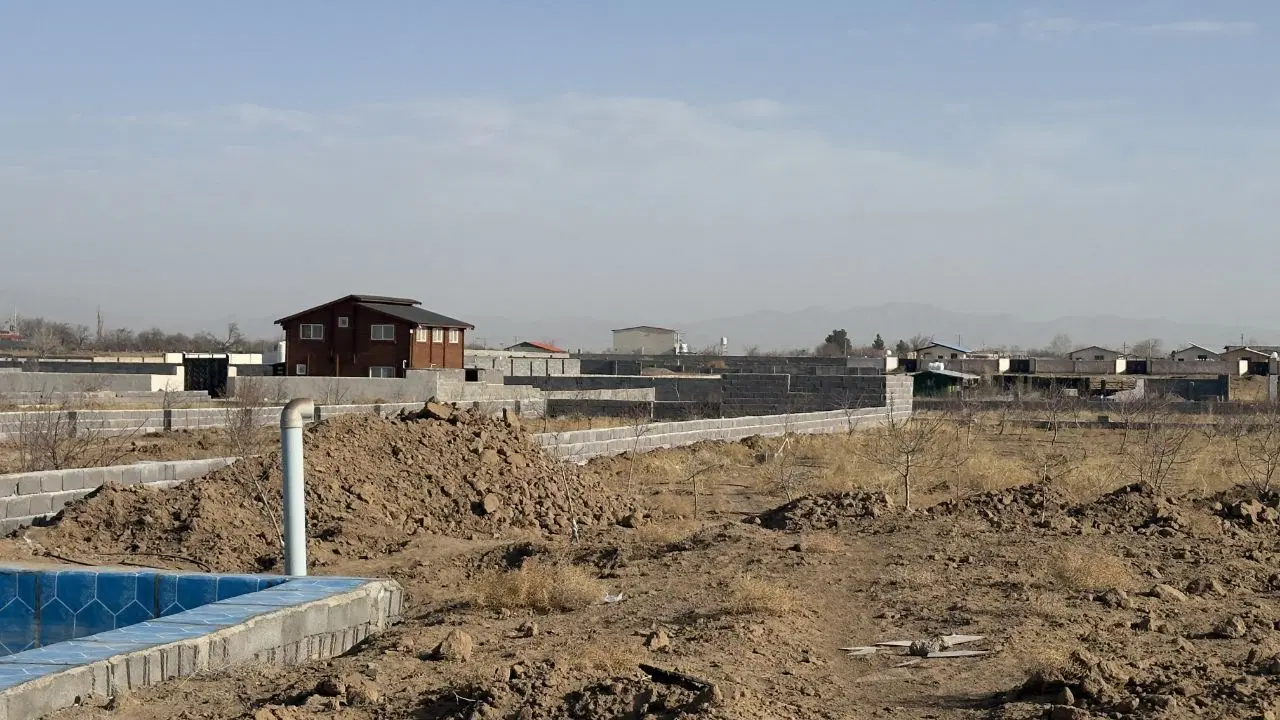 زمین باغی باغچه سند تک برگ مامونیه پرند