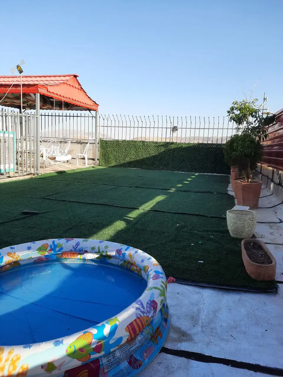 خانه فوق لوکس زیبا با روف گاردن