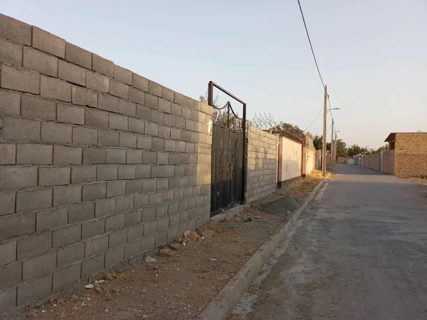 زمین طرح هادی روستای امان اباد