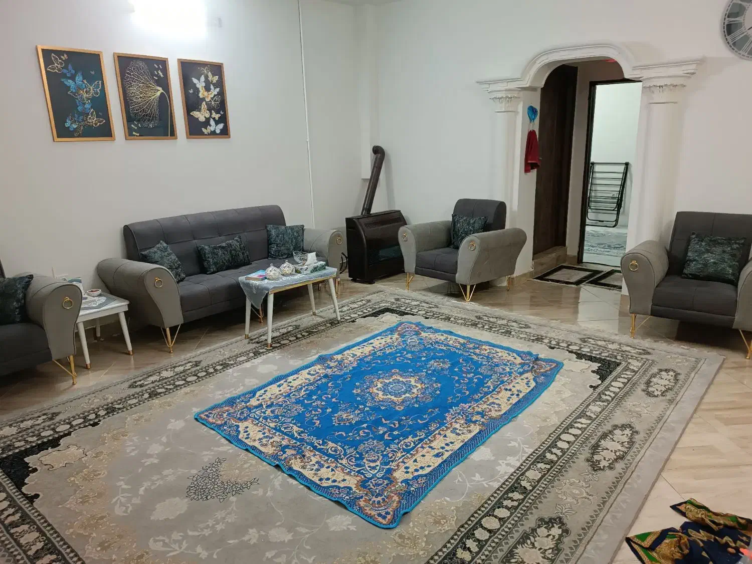 آپارتمان طبقه همکف 74 متری