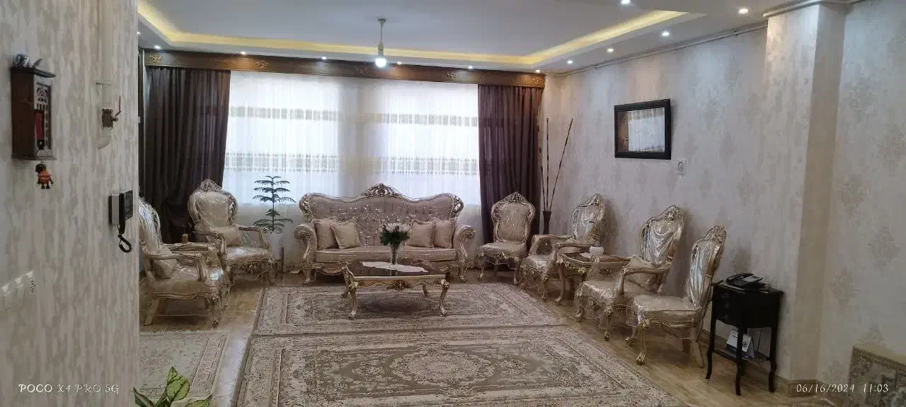فروش آپارتمان ۴طبقه تک واحدی ۱۲۷ متری فول امکانات