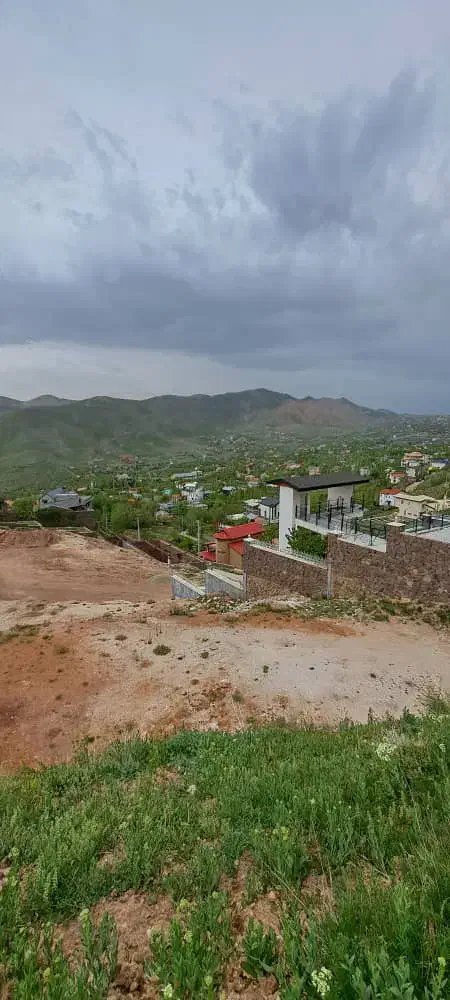 ۱۰۰۰ متر زمین ۴۵۰ متر جواز ساخت  مشا دشت مشا