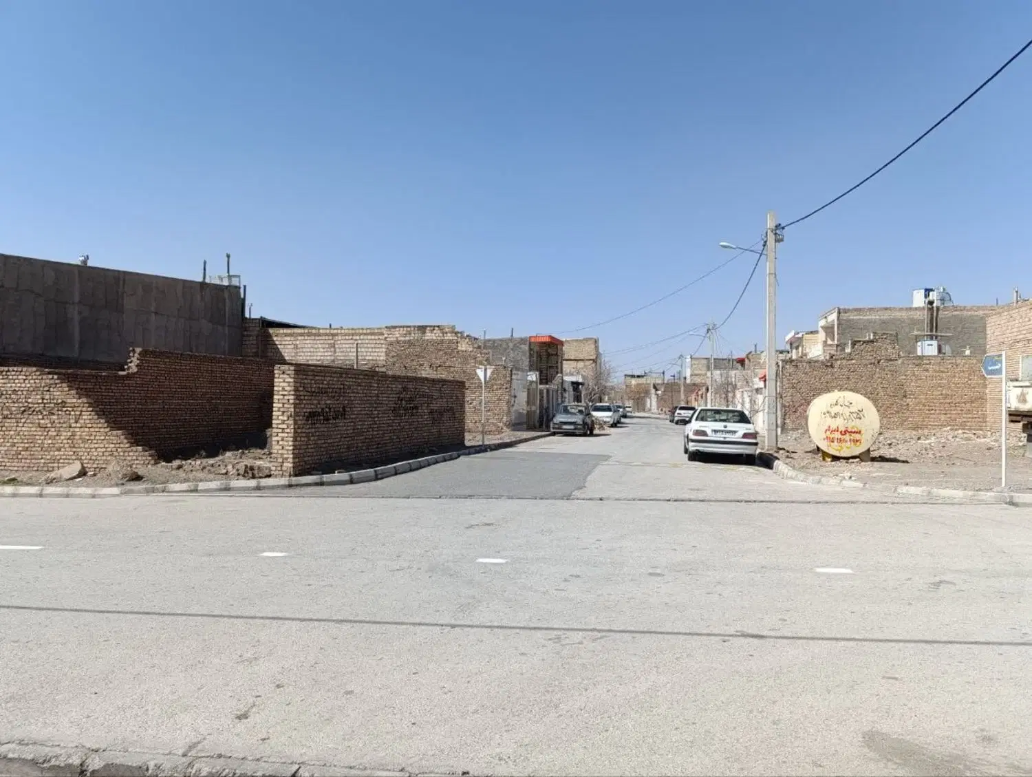 زمین دونبش توحید حاجی آباد