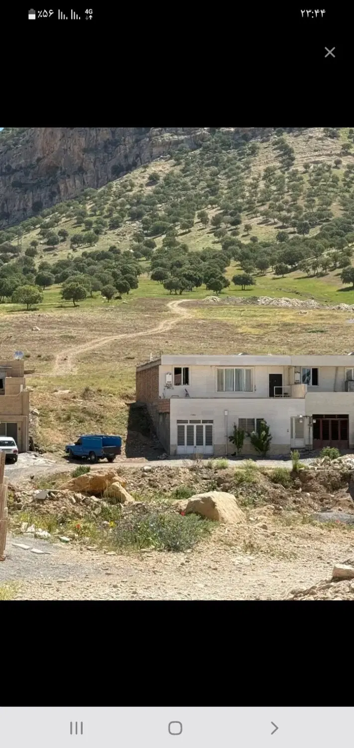 فروش زمین۱۶۰متری ایلام هانیوان پشت کمربندی
