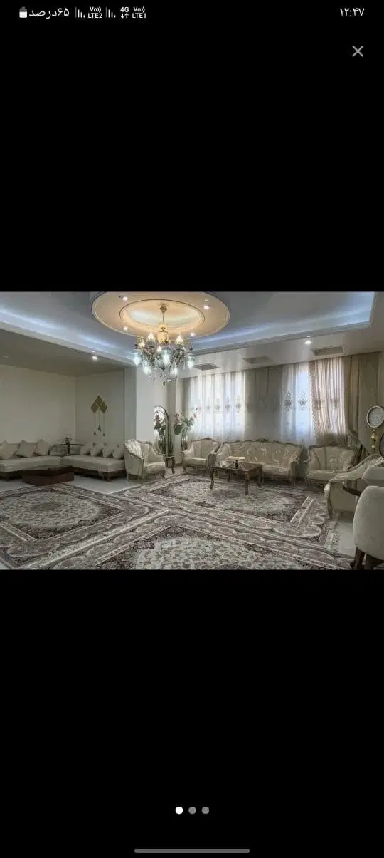 75متر طبقه دوم سالن پرده خور