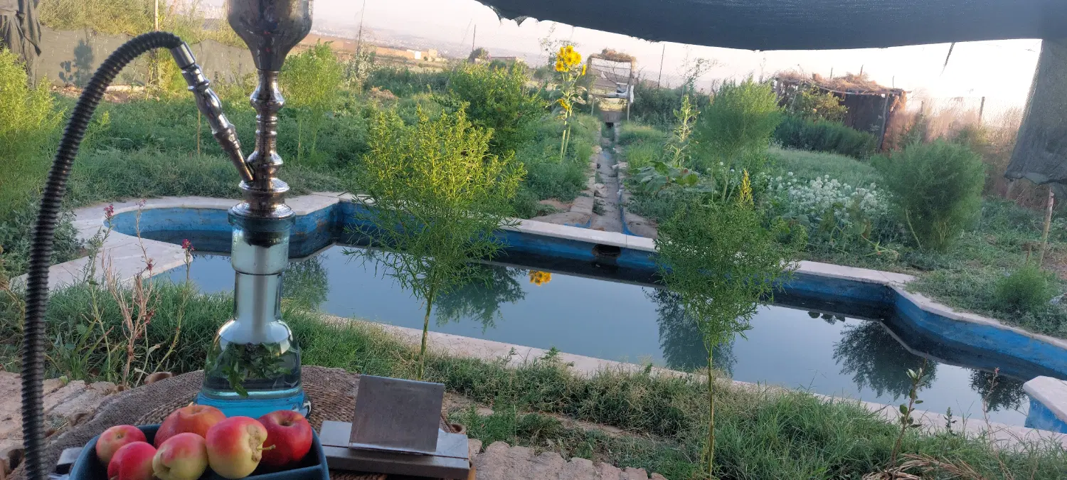 باغ سنتی نزدیک به مرکز تبریز