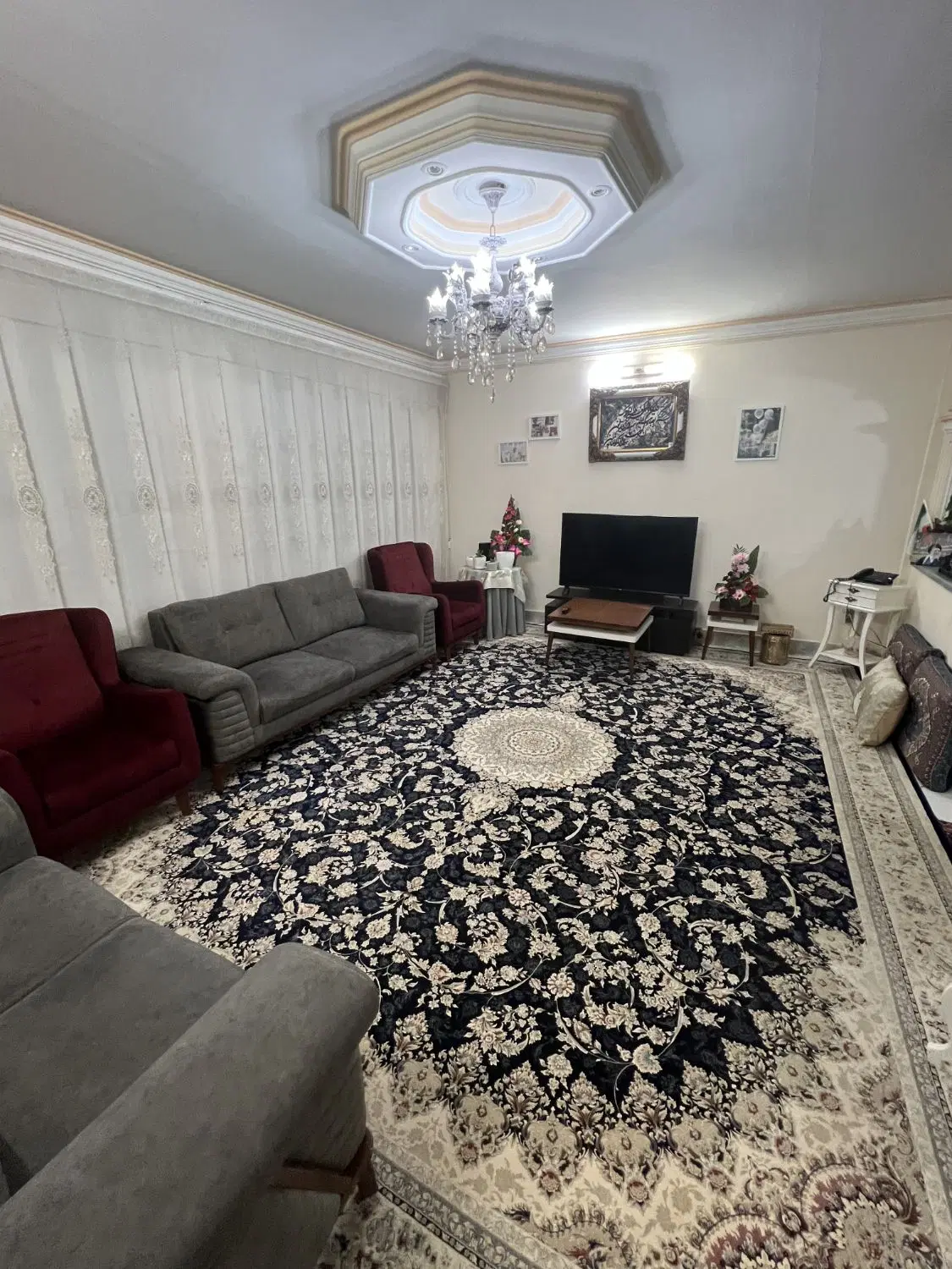 رهن کامل_۹۵متر _۲خواب_پارکینگ اختصاصی