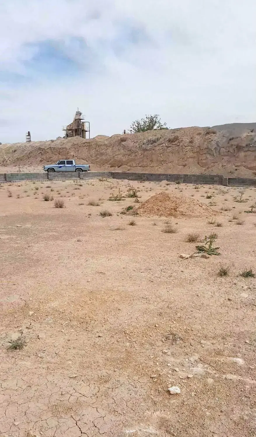 زمین جاده کلات مشهد