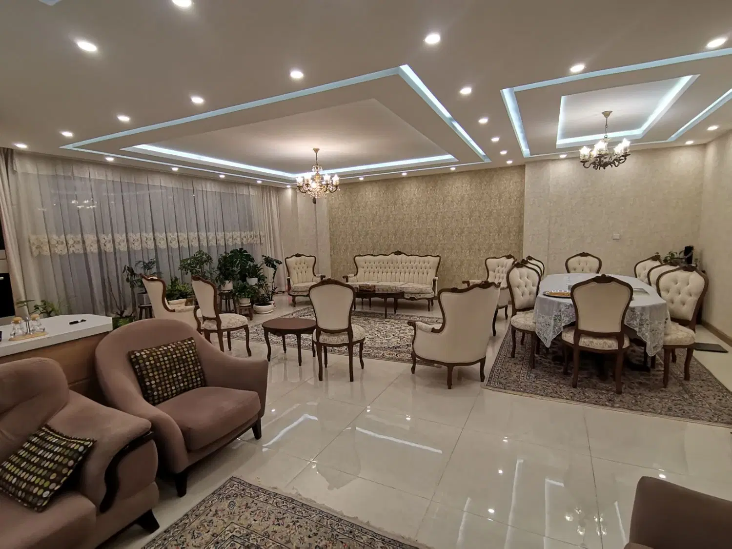 دو خوابه _ ویو باغ _ تک واحدی _ قدوسی غربی