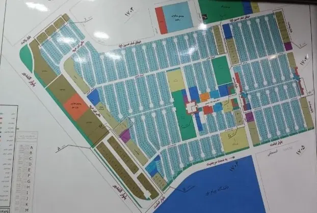 زمین ۱۸۵۰ متر  دو نبش (پردیسان خ هویزه)