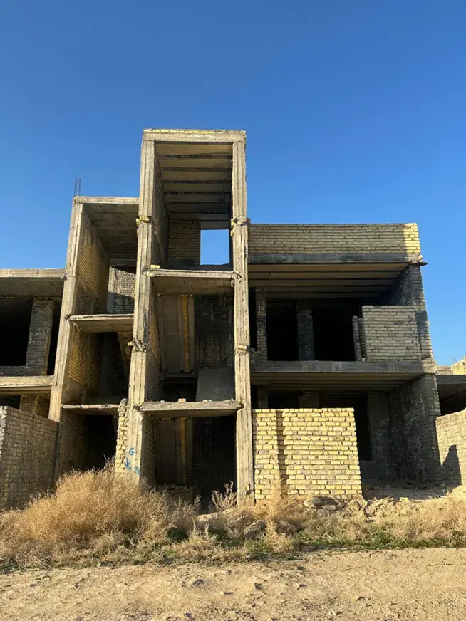 اسکلت طبقه دوم ماه فیروزان