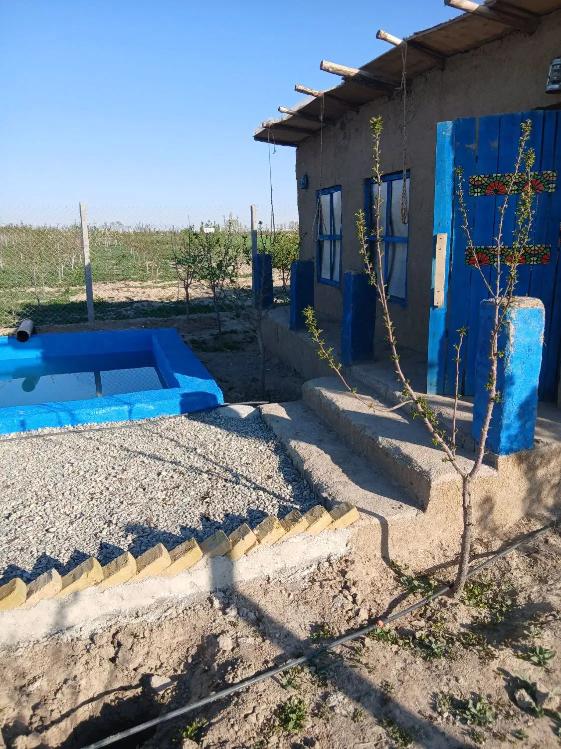 باغچه ۴۰۰ متری در تنکمان