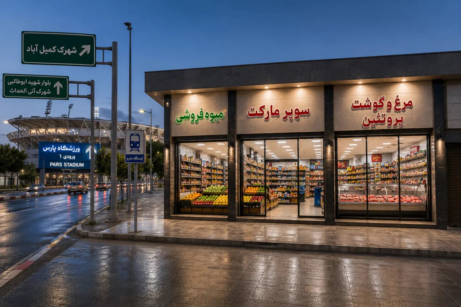تجاری * میانرود * با موقعیت