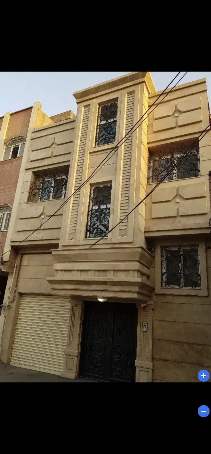 فروش خانه دو طبقه فول بازسازی از مرحله اسکلت