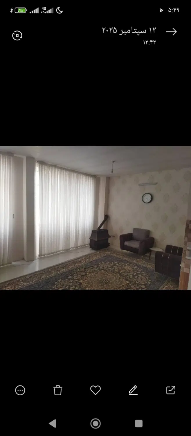 آپارتمان مبله تمیز