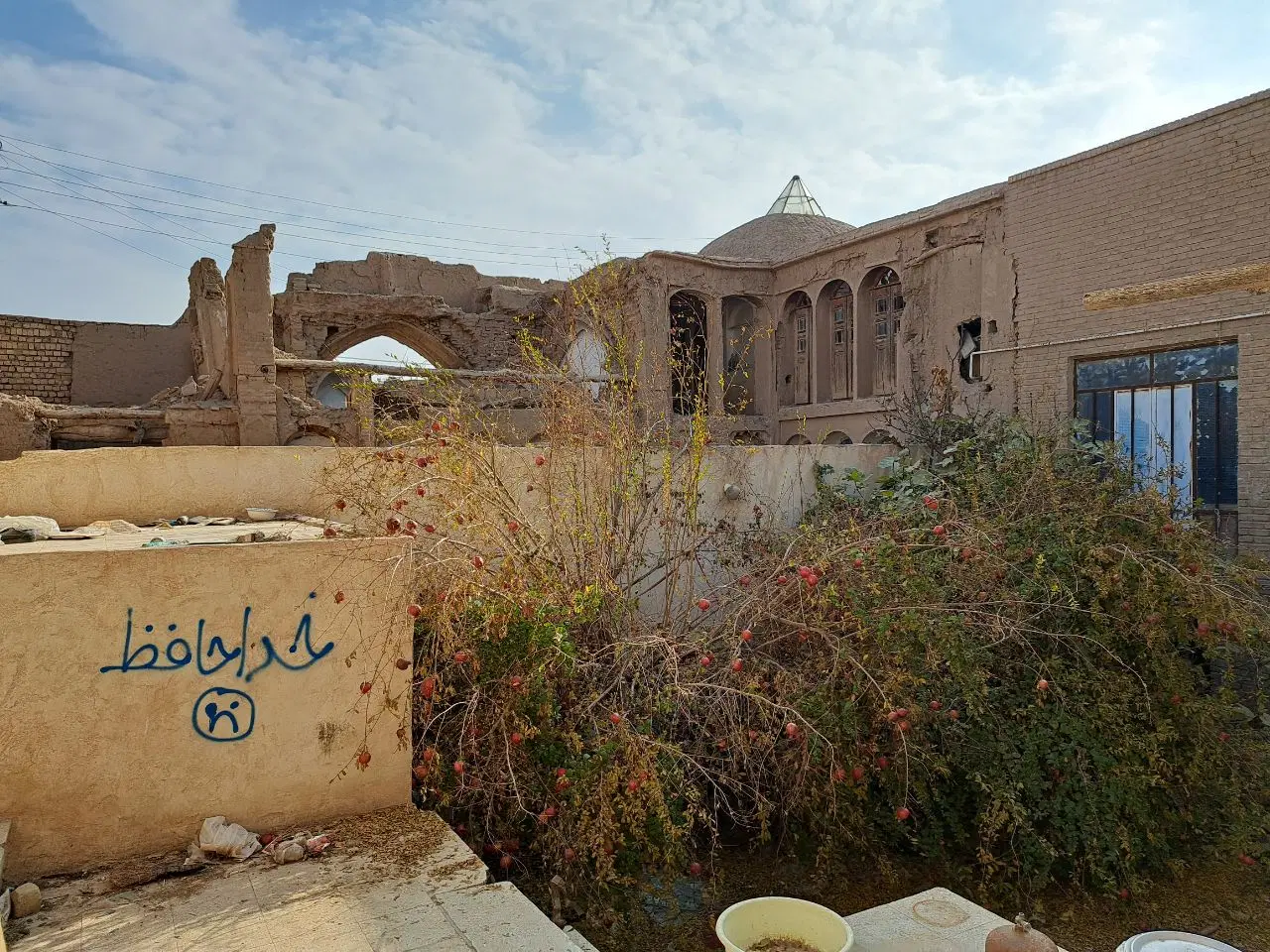 ملک کلنگی پشت بازار کاشان