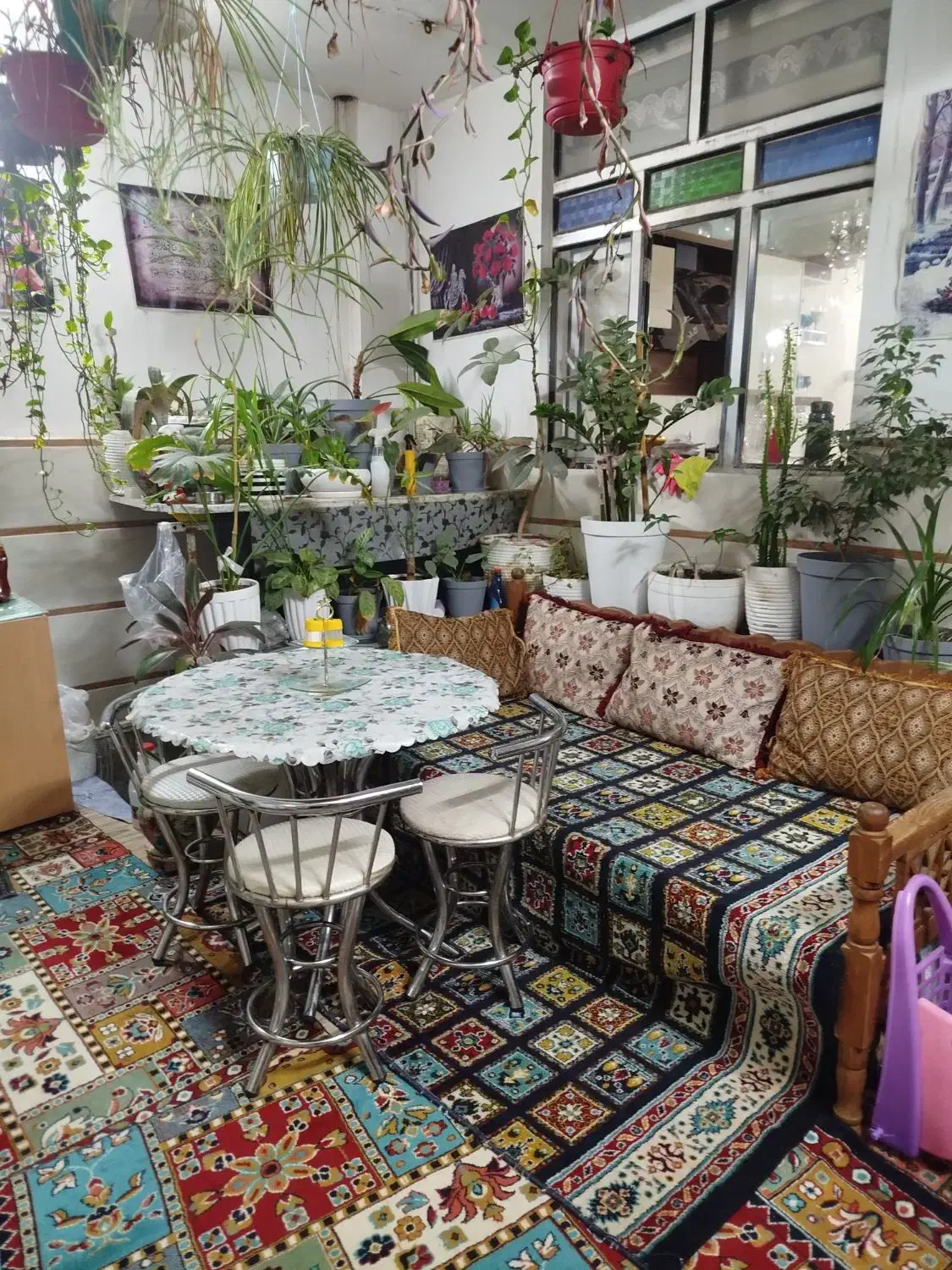 85متر+15متر مغازه،هم کف،بازسازی