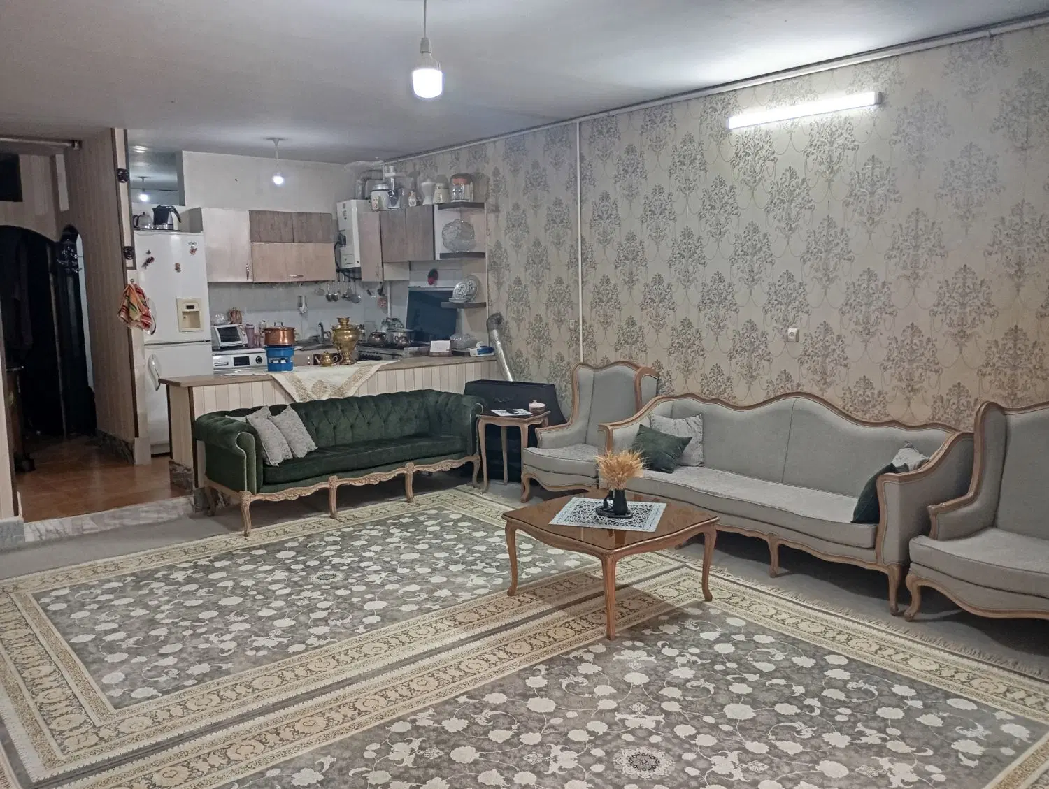 اپارتمان 100متری تک واحدی طرح چی