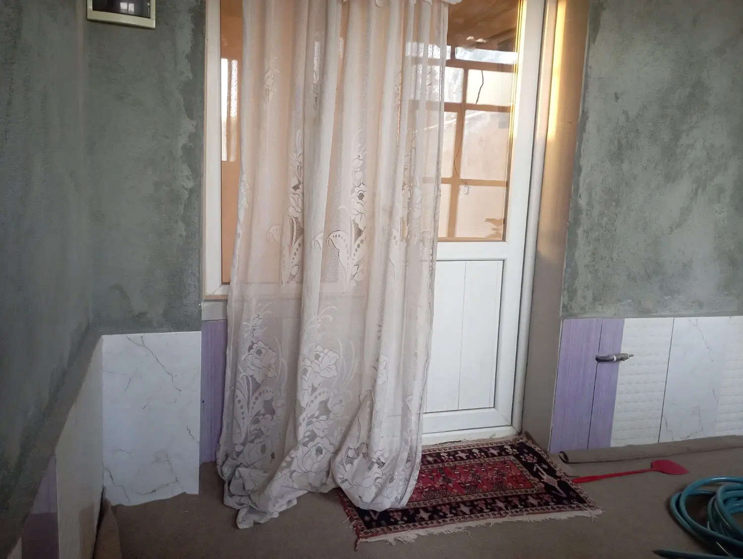 باغچه و خانه در روستای سراب