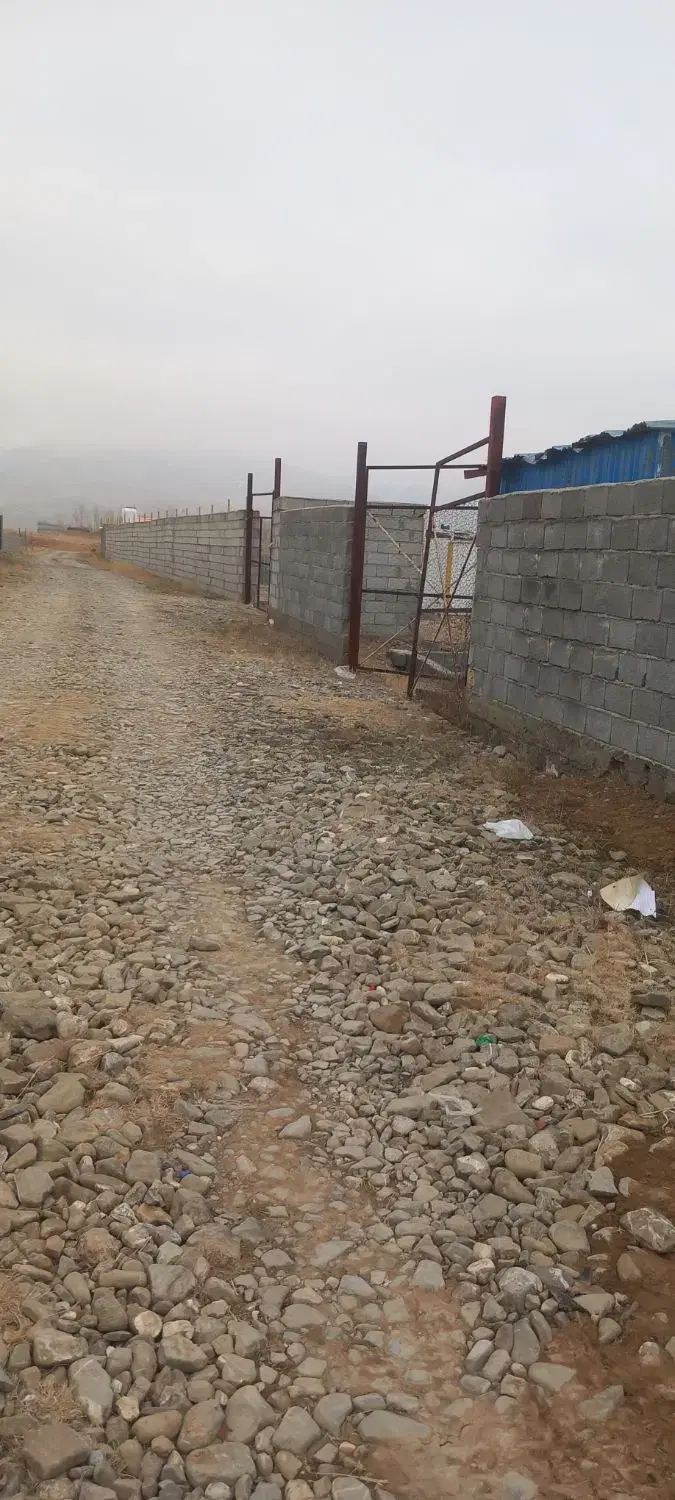 فروش 550مترباغچه حصارشده در روستای اسپیران