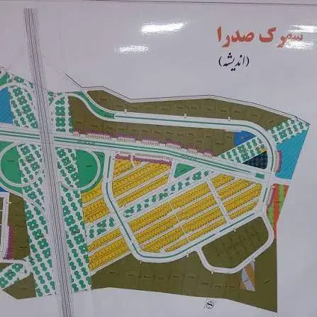 فروش زمین 180 متری - شهرک صدرا تبریز - شیت ث