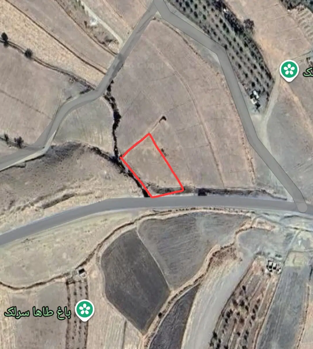 فروش زمین روستای کزنار برجاده