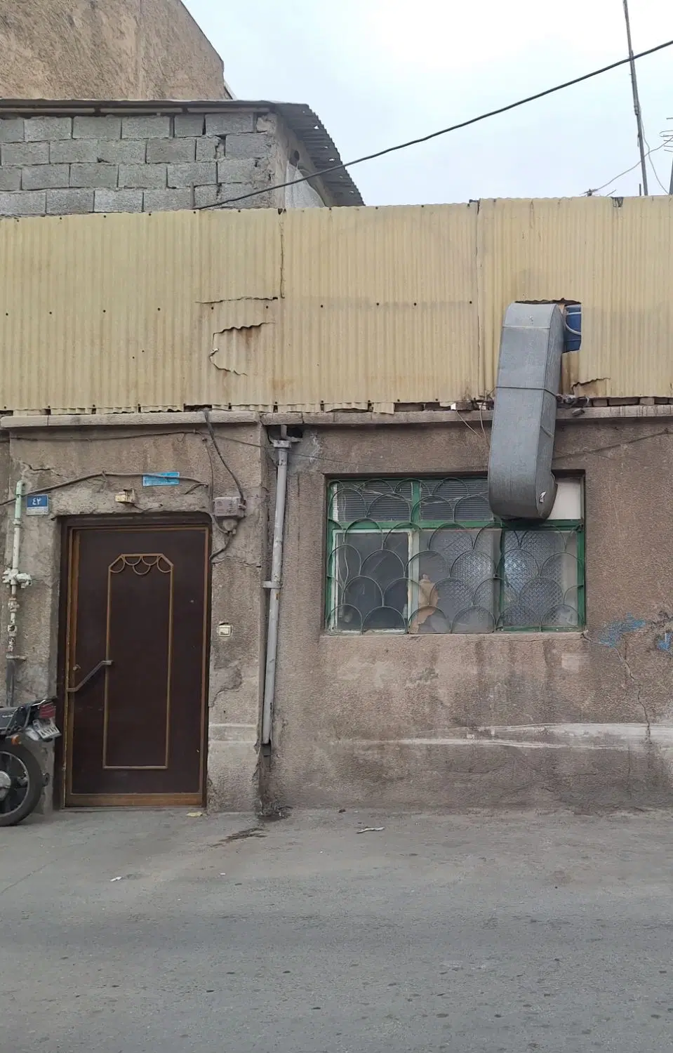 ۸۸متر کلنگی با جواز ۴ طبقه