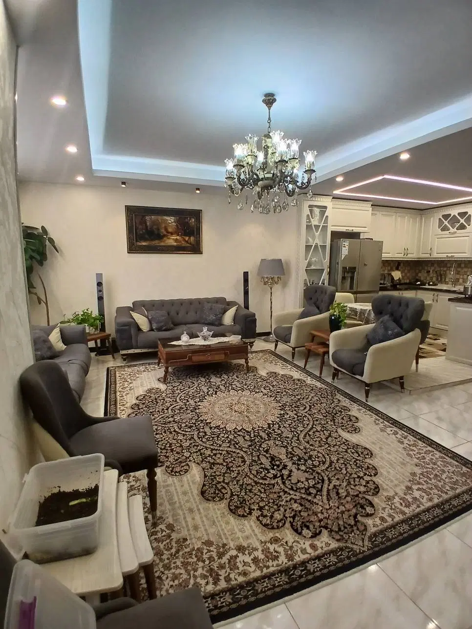 ۷۰ متر ۲ خواب سند _فول بازسازی فول دیزاین_ اشتراکی